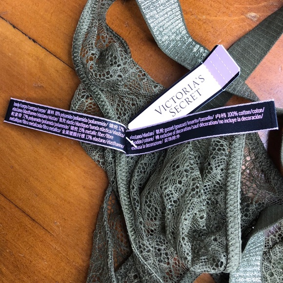 Victoria’s Secret Green Brazilian High Cut Panties - Picture 7 of 7